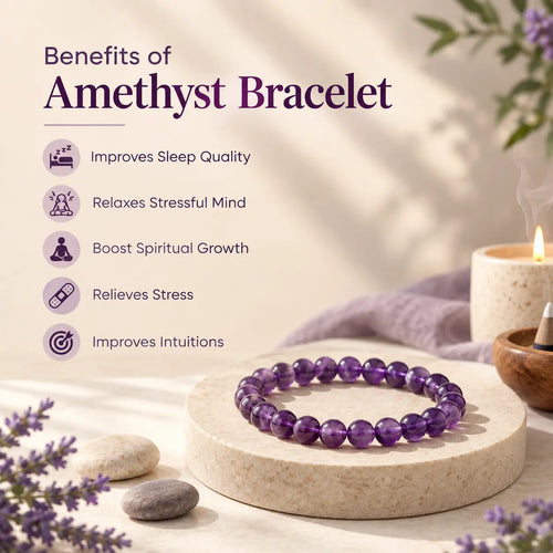 Amethyst Bracelet - Energised