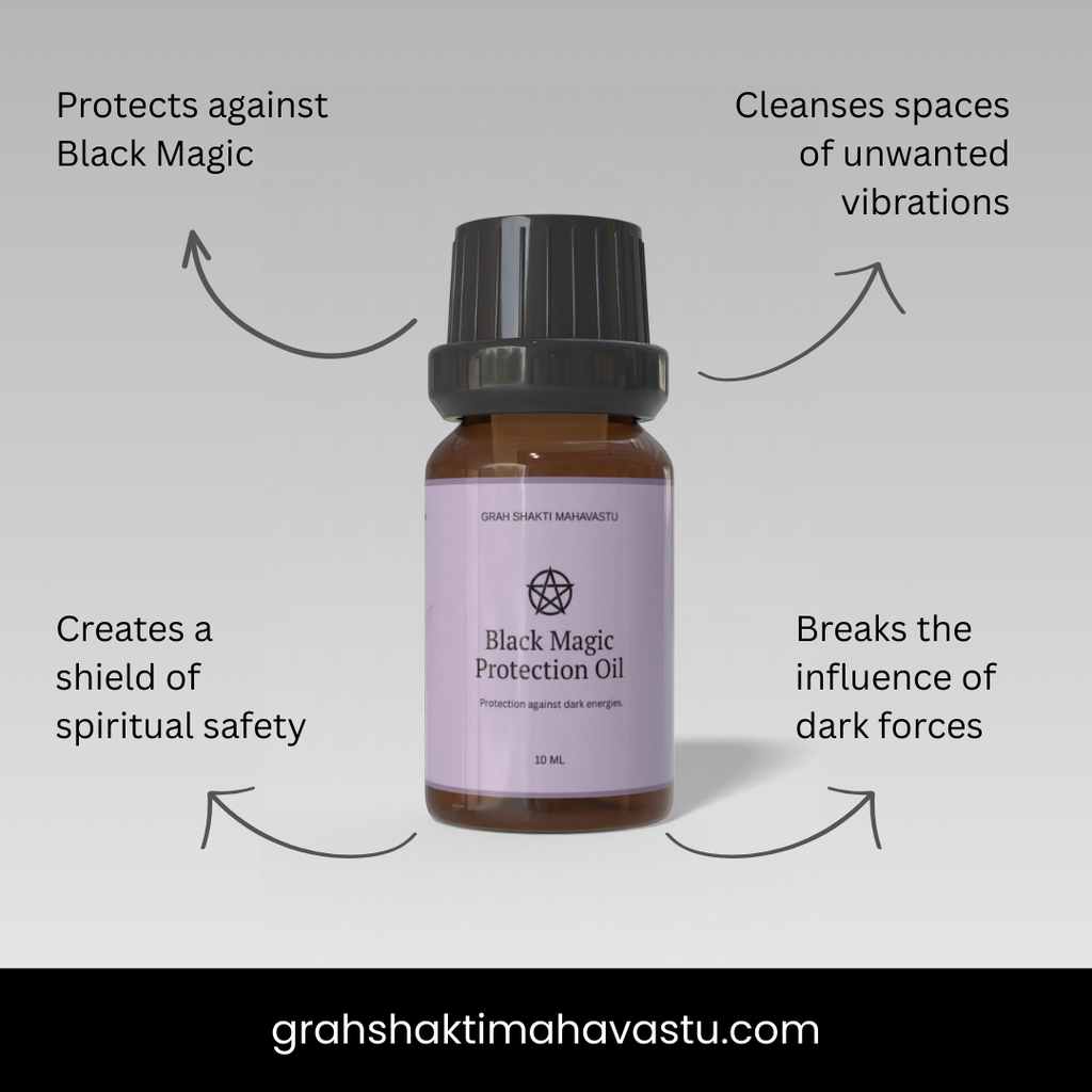Black Magic Protection Oil – Spiritual Shield for Home & Self