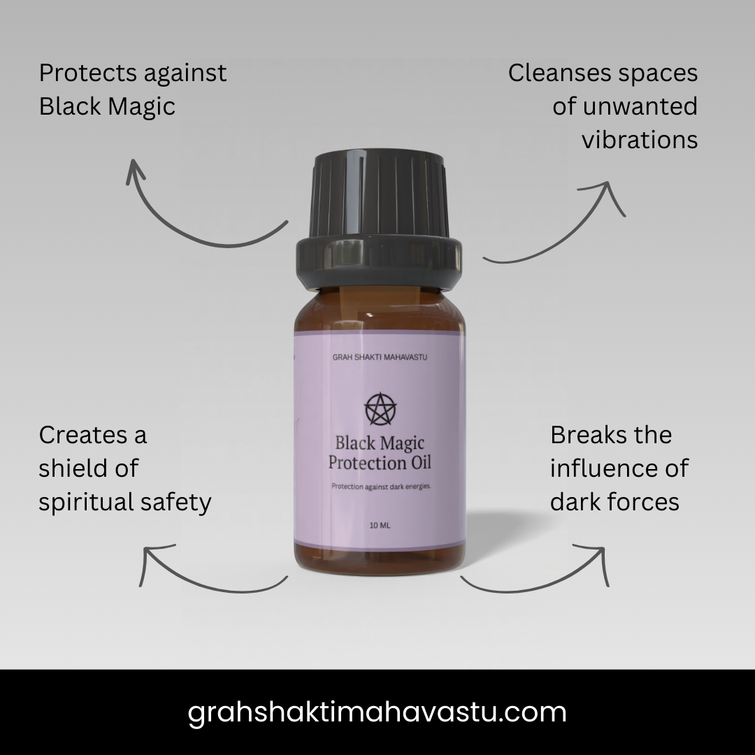 Black Magic Protection Oil – Spiritual Shield for Home & Self