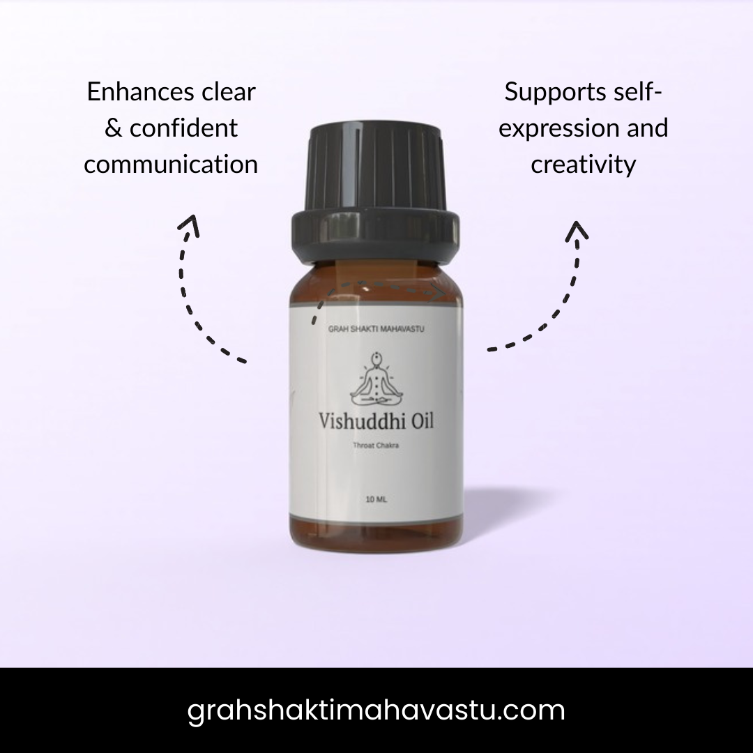Throat Chakra - Vishuddhi Oil