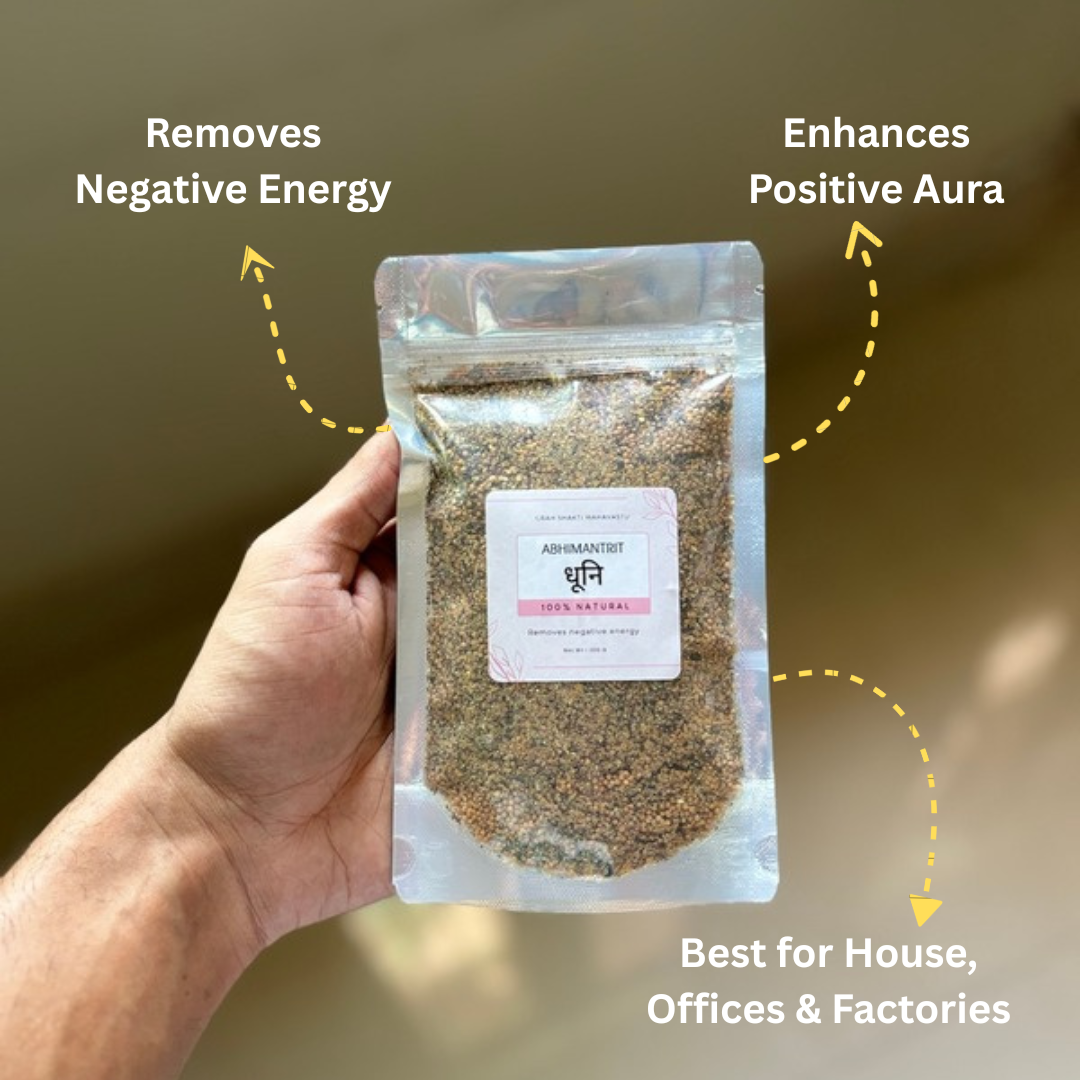 Abhimantrit Dhuni – Remove Negativity, Attract Prosperity